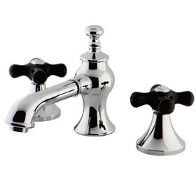Kingston Brass Duchess Widespread Bathroom Faucet with Brass Pop-Up, Polished Chrome KC7061PKX