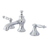 Kingston Brass Templeton 8 in. Widespread Bathroom Faucet, Polished Chrome KC7061TL