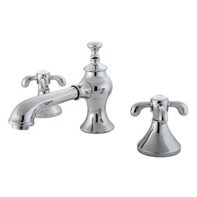 Kingston Brass 8 in. Widespread Bathroom Faucet, Polished Chrome KC7061TX