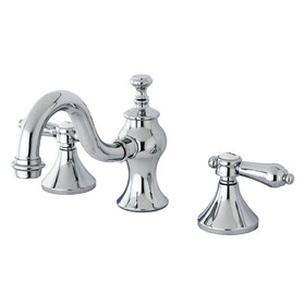 Kingston Brass 8 in. Widespread Bathroom Faucet, Polished Chrome KC7161BAL