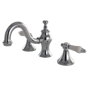 Kingston Brass 8 in. Widespread Bathroom Faucet, Polished Chrome KC7161BPL