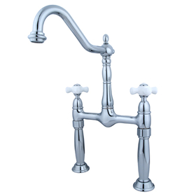Kingston Brass Vessel Sink Faucet, Polished Chrome KS1071PX