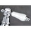Kingston Brass KS1101BPL Basin Tap Faucet with Lever Handle, Polished Chrome