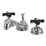 Kingston Brass Duchess Widespread Bathroom Faucet with Brass Pop-Up, Polished Chrome KS1161PKX