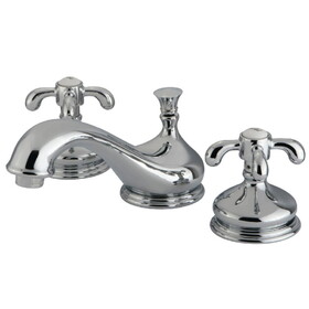 Kingston Brass 8 in. Widespread Bathroom Faucet, Polished Chrome KS1161TX