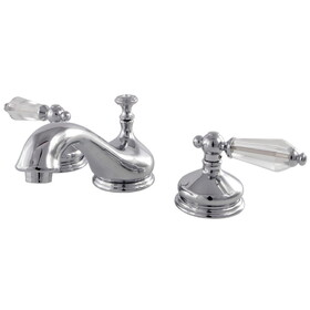 Kingston Brass 8 in. Widespread Bathroom Faucet, Polished Chrome KS1161WLL