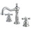 Kingston Brass KS1971AX 8 in. Widespread Bathroom Faucet, Polished Chrome