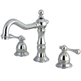 Kingston Brass 8 in. Widespread Bathroom Faucet, Polished Chrome KS1971BL