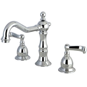 Kingston Brass 8 in. Widespread Bathroom Faucet, Polished Chrome KS1971FL