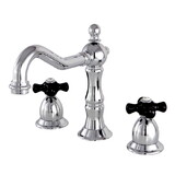 Kingston Brass Duchess Widespread Bathroom Faucet with Brass Pop-Up, Polished Chrome KS1971PKX