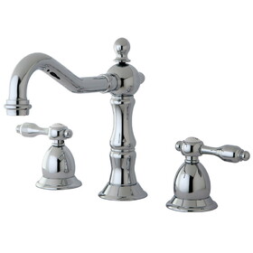 Kingston Brass 8 in. Widespread Bathroom Faucet, Polished Chrome KS1971TAL