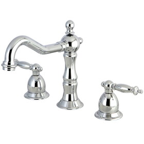 Kingston Brass 8 in. Widespread Bathroom Faucet, Polished Chrome KS1971TL