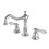 Kingston Brass KS1971WLL 8 in. Widespread Bathroom Faucet, Polished Chrome