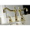 Kingston Brass KS1972KL Whitaker Widespread Bathroom Faucet with Brass Pop-Up, Polished Brass