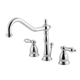 Kingston Brass 8 in. Widespread Bathroom Faucet, Polished Chrome KS1991AL
