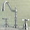 Kingston Brass KS1991BEX 8 in. Widespread Bathroom Faucet, Polished Chrome