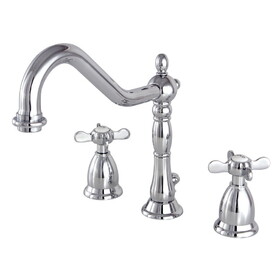 Kingston Brass 8 in. Widespread Bathroom Faucet, Polished Chrome KS1991BEX