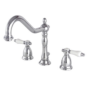 Kingston Brass 8 in. Widespread Bathroom Faucet, Polished Chrome KS1991BPL