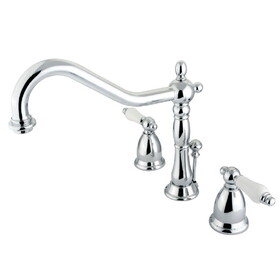 Kingston Brass 8 in. Widespread Bathroom Faucet, Polished Chrome KS1991PL