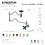 Kingston Brass Heirloom KS2107PKX - Duchess Two-Handle 1-Hole Wall Mount Pot Filler Faucet, Brushed Brass