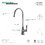 Kingston Brass KS2191NML Magellan Cold Water Filtration Faucet, Polished Chrome