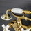 Kingston Brass KS226PXSB Kingston Wall Mount Clawfoot Tub Faucet with Hand Shower, Brushed Brass