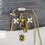 Kingston Brass KS228PXSB Kingston Deck Mount Clawfoot Tub Faucet with Hand Shower, Brushed Brass
