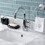 Kingston Brass KS2291DX Constantine Two-Handle Single-Hole Bathroom Faucet with Push Pop-Up, Polished Chrome