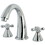 Kingston Brass KS2361AX Naples Roman Tub Faucet, Polished Chrome