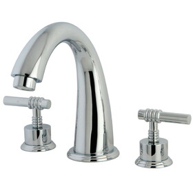 Kingston Brass Roman Tub Faucet, Polished Chrome KS2361ML