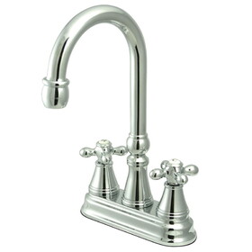 Kingston Brass Bar Faucet, Polished Chrome KS2491AX