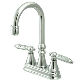 Kingston Brass Bar Faucet, Polished Chrome KS2491GL
