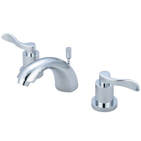 Kingston Brass Mini-Widespread Bathroom Faucet, Polished Chrome KS2951DFL