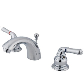 Kingston Brass Mini-Widespread Bathroom Faucet, Polished Chrome KS2951