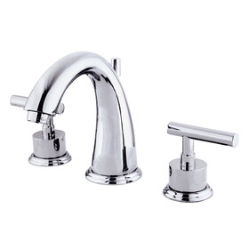 Kingston Brass 8 in. Widespread Bathroom Faucet, Polished Chrome KS2961CML