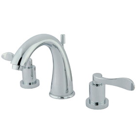 Kingston Brass 8 in. Widespread Bathroom Faucet, Polished Chrome KS2961DFL