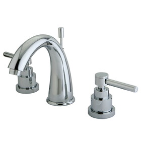 Kingston Brass 8 in. Widespread Bathroom Faucet, Polished Chrome KS2961EL