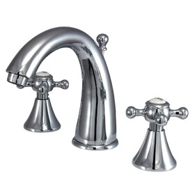 Kingston Brass 8 in. Widespread Bathroom Faucet, Polished Chrome KS2971BX
