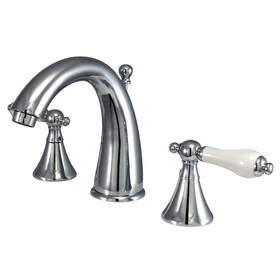 Kingston Brass 8 in. Widespread Bathroom Faucet, Polished Chrome KS2971PL