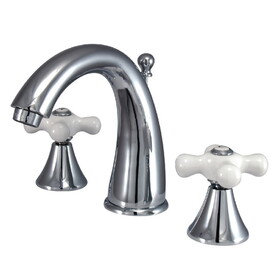 Kingston Brass 8 in. Widespread Bathroom Faucet, Polished Chrome KS2971PX