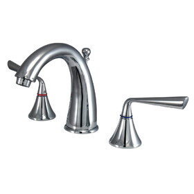 Kingston Brass 8 in. Widespread Bathroom Faucet, Polished Chrome KS2971ZL