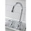 Kingston Brass KS2981TAL Tudor Widespread Bathroom Faucet with Brass Pop-Up, Polished Chrome