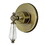 Kingston Brass KS3033WLL 3-Way Diverter Valve with Trim Kit, Antique Brass