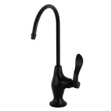 Kingston Brass NuWave French Single Handle Water Filtration Faucet, Matte Black