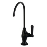 Kingston Brass Magellan Single Handle Water Filtration Faucet, Matte Black