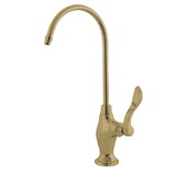 Kingston Brass KS3192NFL NuWave French Water Filtration Faucet, Polished Brass