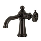 Kingston Brass Fuller Single-Handle 1-Hole Deck Mount Bathroom Faucet with Push Pop-Up, KS3545CG