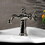 Kingston Brass KS3546CG Fuller Single-Handle Bathroom Faucet with Push Pop-Up, Polished Nickel