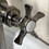 Kingston Brass KS354NXVN Hamilton Single-Handle 1-Hole Deck Mount Bathroom Faucet with Push Pop-Up, Black Stainless