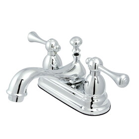 Kingston Brass 4 in. Centerset Bathroom Faucet, Polished Chrome KS3601BL